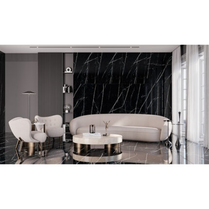 Porcelanato Biancogres 60x120 Royal Black Lux