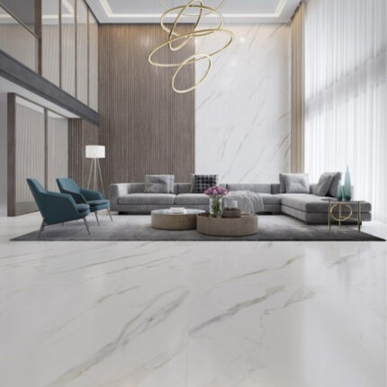 Porcelanato Biancogres Calacata Altissimo Satin Sala