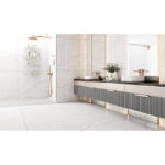 Porcelanato Gaudi A 120x120cm Calacata Light