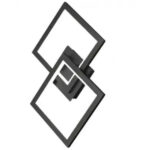 Arandela Nitrolux Led La-002p Smd 20w 4000k Preta