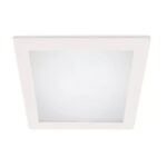 Luminaria Bronzearte Led Embutir Square 20w Branco