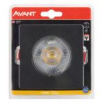 Spot Led Avant Quadrado Supimpa Preto 5w 3000k Bivolt
