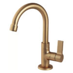 Torneira Lavatória Bancada C91 2196 Gold Matte