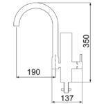 Torneira Purificador Mesa Acqua Class C24 1143