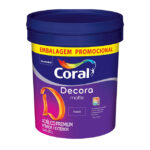 Decora Matte Fosco Coral Branco 20l