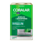 Tinta Coralar Acrilico + Desempenho 18l Branco Neve