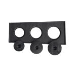 Chapa De Fogao Paulista 3 Furos Com Tampas