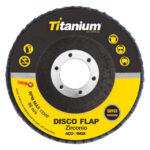 Disco Flap Curvo Titanium 4 1/2 Nª 40