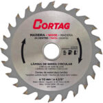 Disco Cortag Serra Para Madeira 24 Dentes