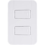 Interruptor Tablet 2 Simples Branco