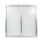 Janela Aluminio Natur Canelado 1,00x1,00 2 Fls Ref 20576 (A X L)