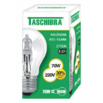 Lampada Taschibra Halogena A55 70w 220v