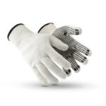 Luva De Malha Pigmentada Branca