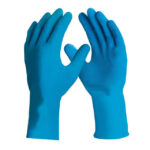 Luva Latex Azul