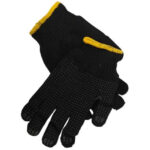 Luva De Malha Pigmentada Preta