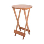 Mesa Dobravel Fimap Redonda 100cm Mel