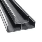 Perfil U Enrijecido Preto 4`` 40mm Chapa 14 2,00mm 100x40mm 6mt (18,38KG)