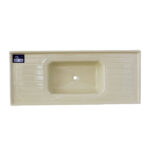 Pia Sintetica 1,20x50cm Bege Ref 11195