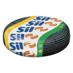 Rolo De Cabo Sil 04,0mm Preto Com 100 Mt