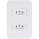 Tomada Tablet 2p+t 20a Dupla Branca