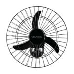 Ventilador Oscilente Ventisol Parede 50 Preto 220v-00