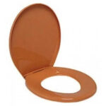 Assento Astra Oval Caramelo Claro