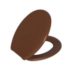 Assento Astra Oval Caramelo Escuro