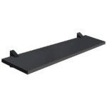 Prateleira Aglom 20x60 Sup Plastico Preto