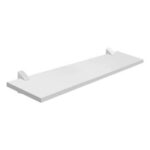 Prateleira Aglom 25x80 Sup Plastico Branco