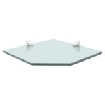 Prateleira Vidro 25x25 Sup Cr Incolor