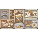 Revestimento Cedasa A 39x76cm Retro Food Cx 2,06 M²