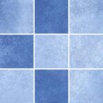 Pastilha Tecnogres 10x10 Hd10290 Poco Azul Acetinado Cx 1,44 M²