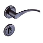 Fechadura Alianca 5141pf Onda Ext Preta - P