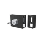 Fechadura Stam Sobrepor Tetra 1701/100 Preto Fosco