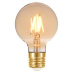 Lampada Taschibra Led G80 Ambar