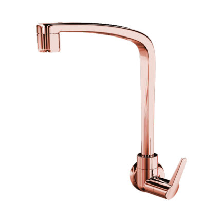 Torneira Lorenzetti Cozinha Parede F71 1168 Rose Gold A Torneira Lorenzetti Cozinha Parede F71 1168 Rose Gold combina design sofisticado e funcionalidade. Perfeita para quem busca praticidade e eficiência, ela apresenta um acabamento Rose Gold elegante, que traz sofisticação ao ambiente da cozinha. A torneira é equipada com tecnologias inovadoras que promovem maior durabilidade e economia de água, tornando-a uma excelente escolha para cozinhas modernas. Características e Benefícios: Mecanismo de Vedação Cerâmico: A Torneira Lorenzetti F71 1168 utiliza um mecanismo de vedação cerâmico, que oferece alta durabilidade e resistência ao desgaste, garantindo um fechamento mais eficiente e preciso, prevenindo vazamentos. 1/4 de Volta: O sistema de acionamento com 1/4 de volta permite rapidez no acionamento e fechamento da torneira. Esse mecanismo proporciona economia de água, já que o fluxo é controlado de forma eficiente, reduzindo o desperdício.