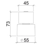 Acabamento Para Registro Gav-pres 1-2 E 3-4 E 1 C84 4901 - 02