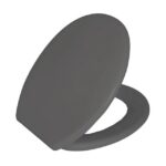 Assento Astra Oval Cinza Escuro