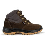 Botina Crival Nobuck Infinity Cafe Com Bico Nº43