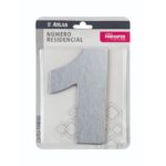 Algarismo Atlas Nº 1 Cromado