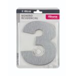 Algarismo Atlas Nº 3 Cromado