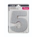 Algarismo Atlas Nº 5 Cromado