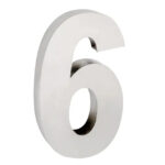 Algarismo Inox Gr N° 6