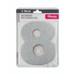 Algarismo Atlas Nº 8 Cromado