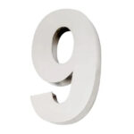 Algarismo Inox Pq N° 9