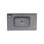 Pia Fibrasol Sintetica 085x50cm Cinza Ref: 22351