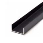 Perfil U Preto 5`` 50mm Chapa 14 2,00mm 125x50mm 6mt (20,53KG)