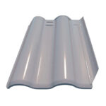 Telha Esmaltada Premier Cinza 2 Lados Pct com 8