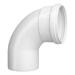Curva Esgoto Fortlev 100mm 90g Curta