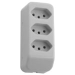 Tomada Fame Barra Tripla 2p+t 10a